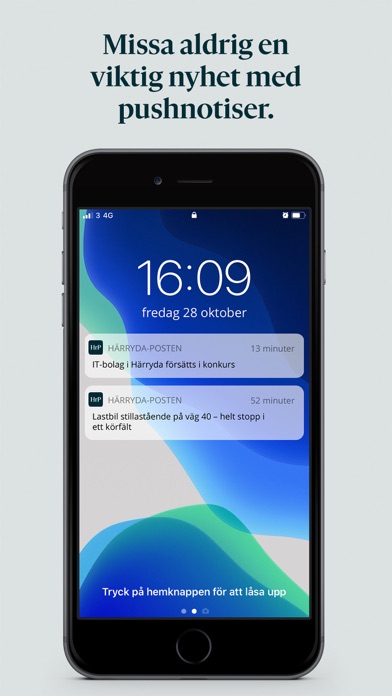 Härryda-Posten Screenshot