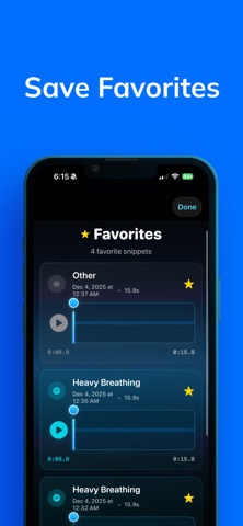 AllSleep - Recorder & Alarm iPhone screenshot
