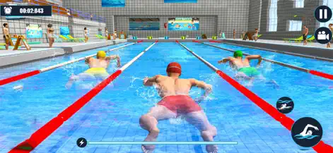 Swimming Pool Race Tournament - Games App | MWM