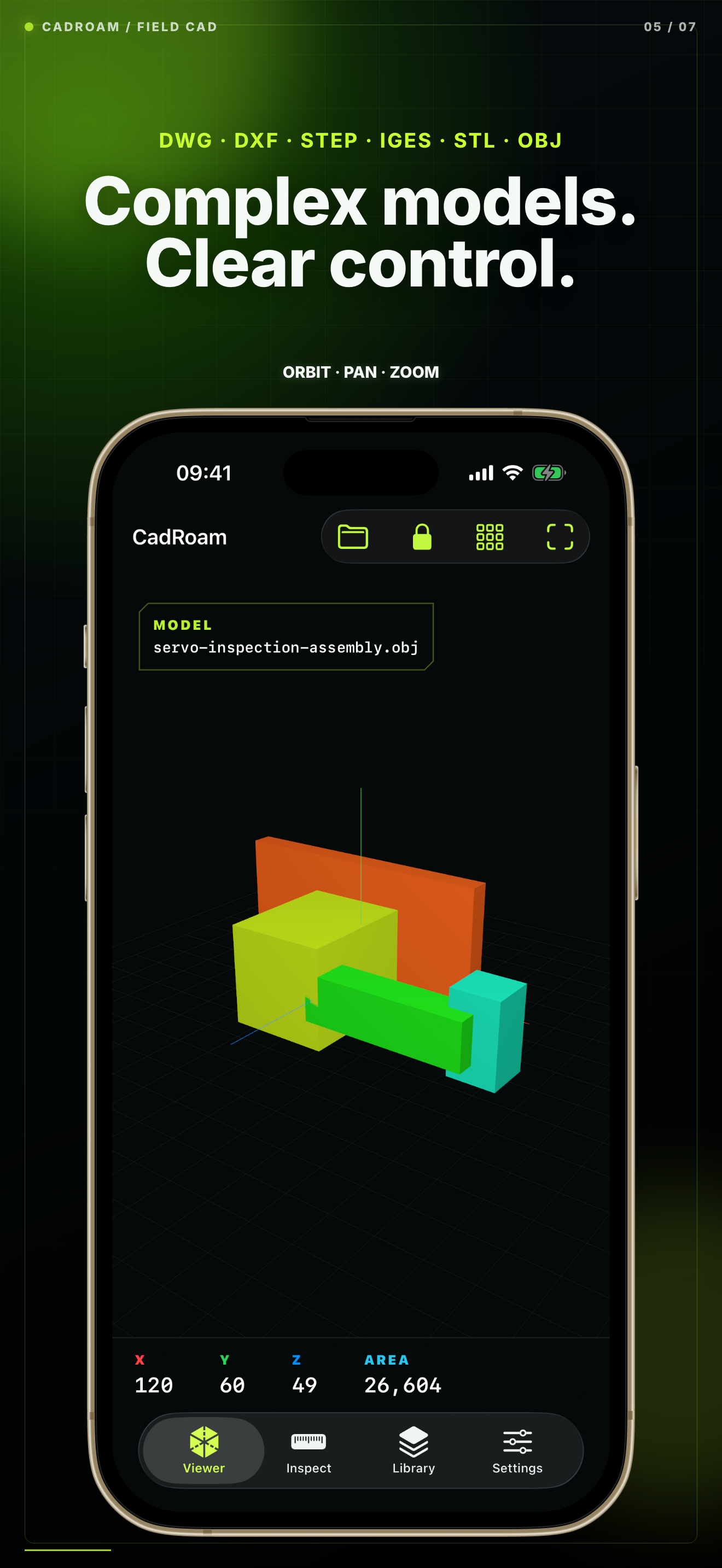 DWG, DXF & 3D CAD Viewer screenshot 5