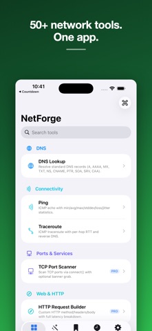NetForge: Engineer's Toolkit iPhone screenshot