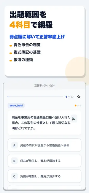 青色申告ドリル 帳簿づけの基本 screenshot 2