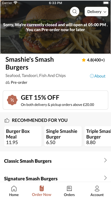 Smashie's Smash Burgers Screenshot