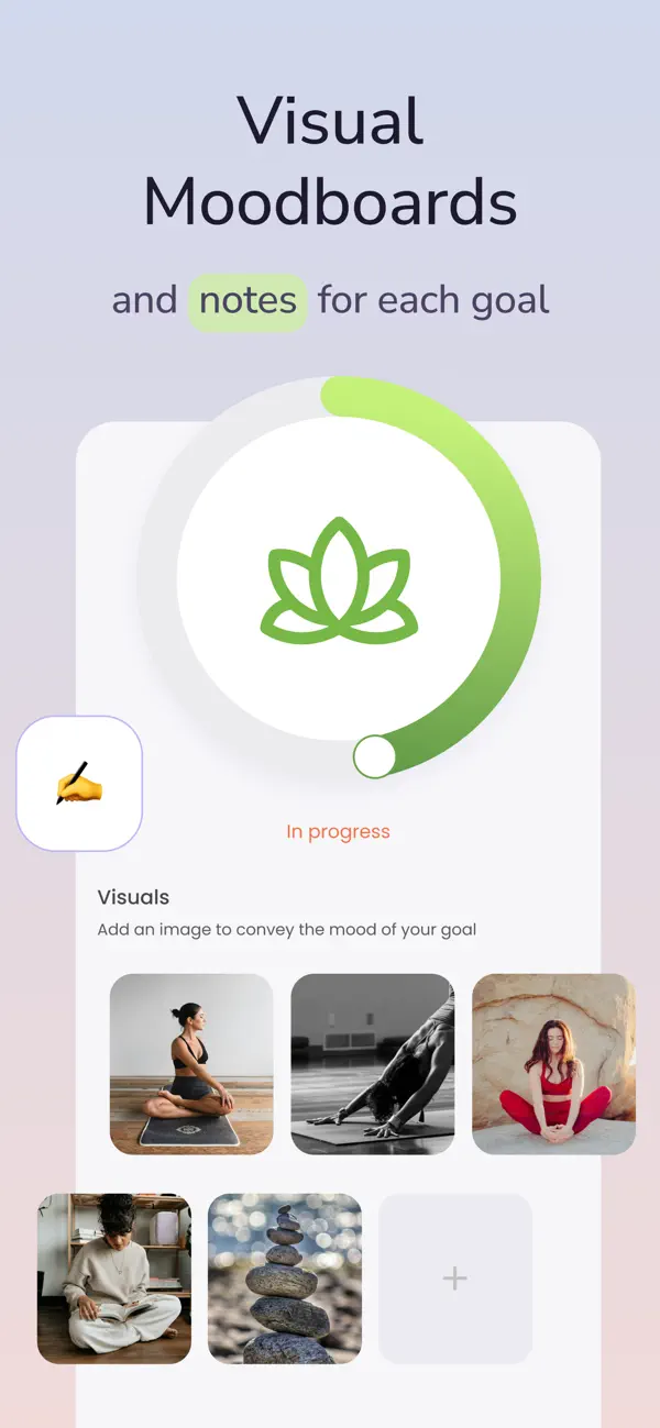 Screenshot #2 pour Noia – Goals & Vision Boards