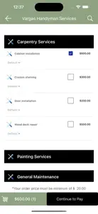 Vargas Handyman Services screenshot #4 for iPhone
