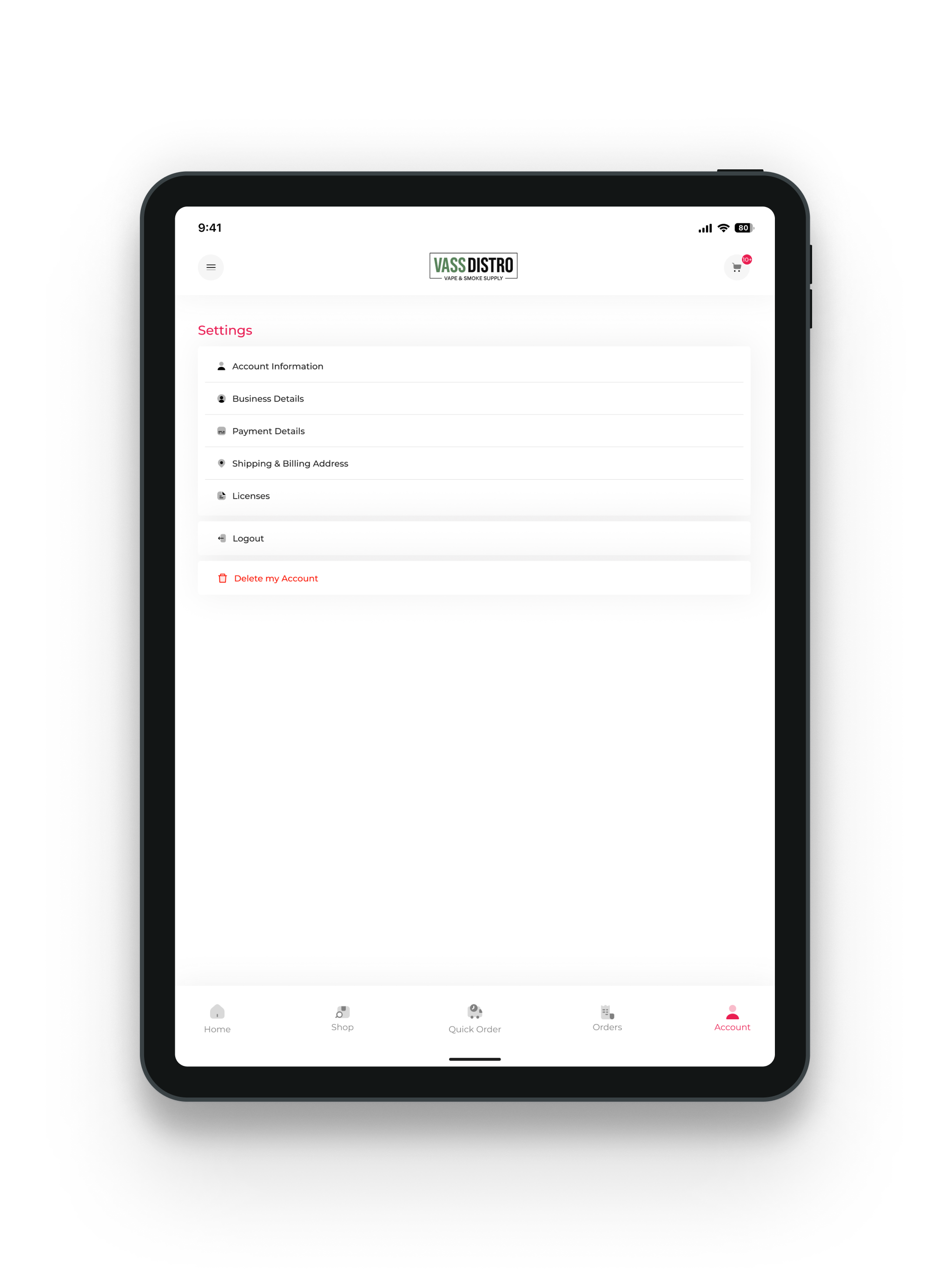Vass Distro screenshot 8