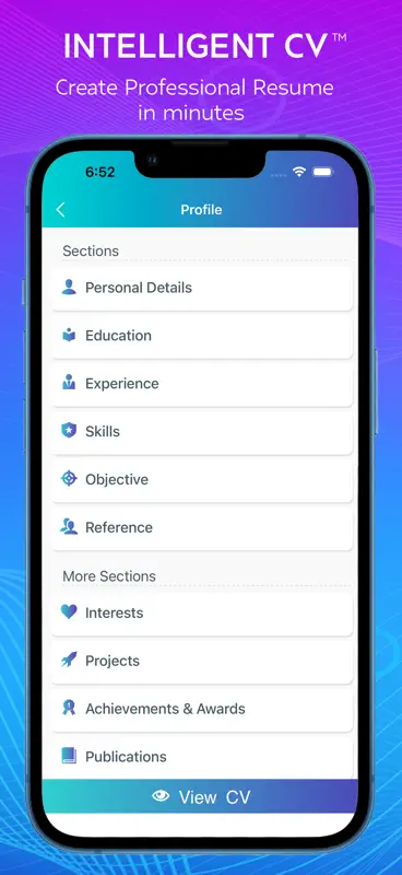 CV Maker , Resume Maker screenshot 1 of 10