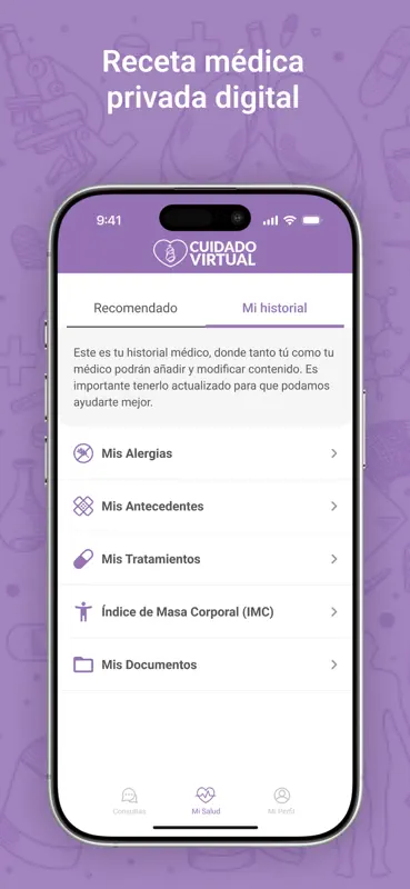 Cuidado Virtual by Reina Madre screenshot 5 of 5