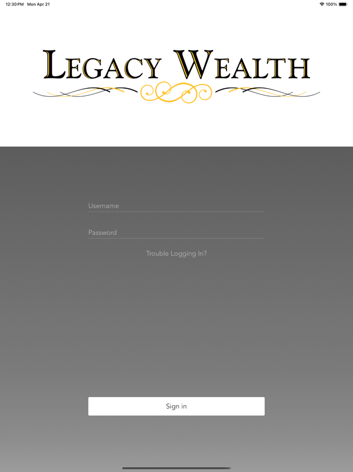 #1. The Legacy Wealth App (iOS) 由: Legacy Wealth LLC