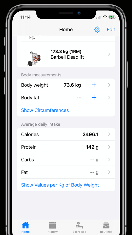 #2. Fitness Logbook (iOS) De: Fitness Logbook OU