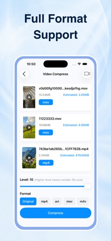 Video compress-compress videos Screenshot 2 of 5