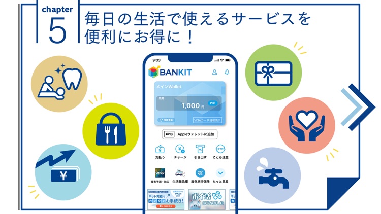 BANKIT プリペイドカードを簡単に作れるアプリ screenshot-5