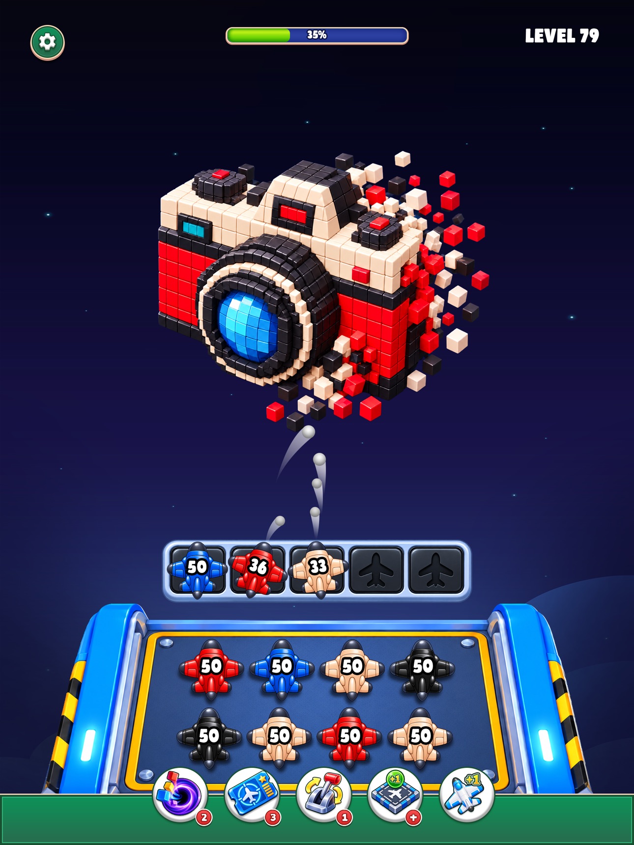 Screenshot 8 of Plane Blast: Cube Puzzle 3D