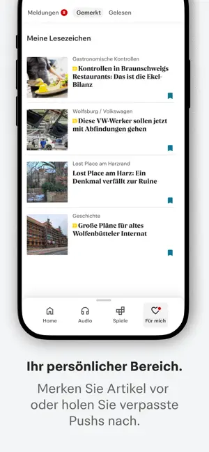 Braunschweiger Zeitung News iPhone screenshot 4