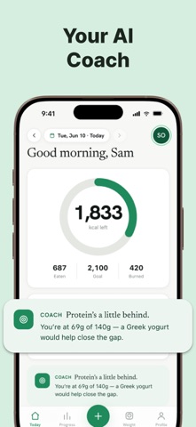 Cal Me AI: Calorie Counter iPhone screenshot