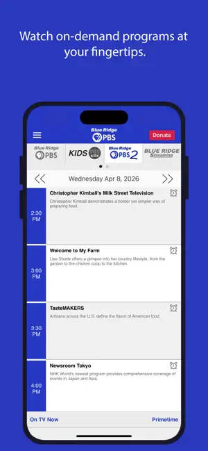 Blue Ridge PBS App screenshot 4
