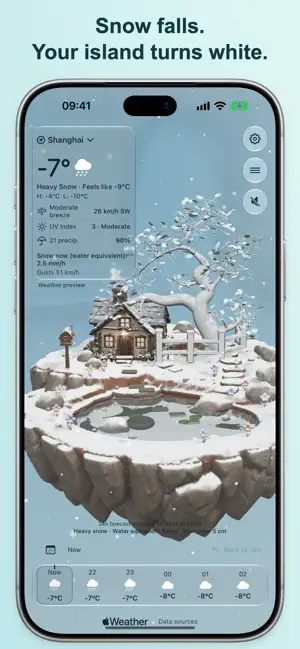 Weather Islet: 3D Forecast screenshot 2