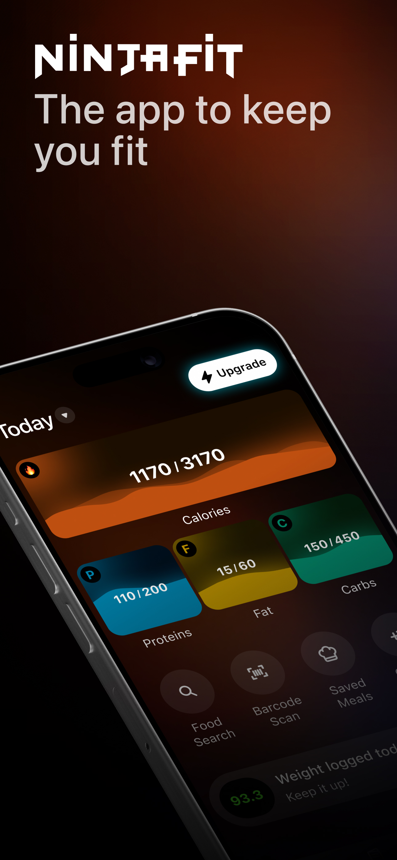 Ninja Fit: Ai Calorie tracker