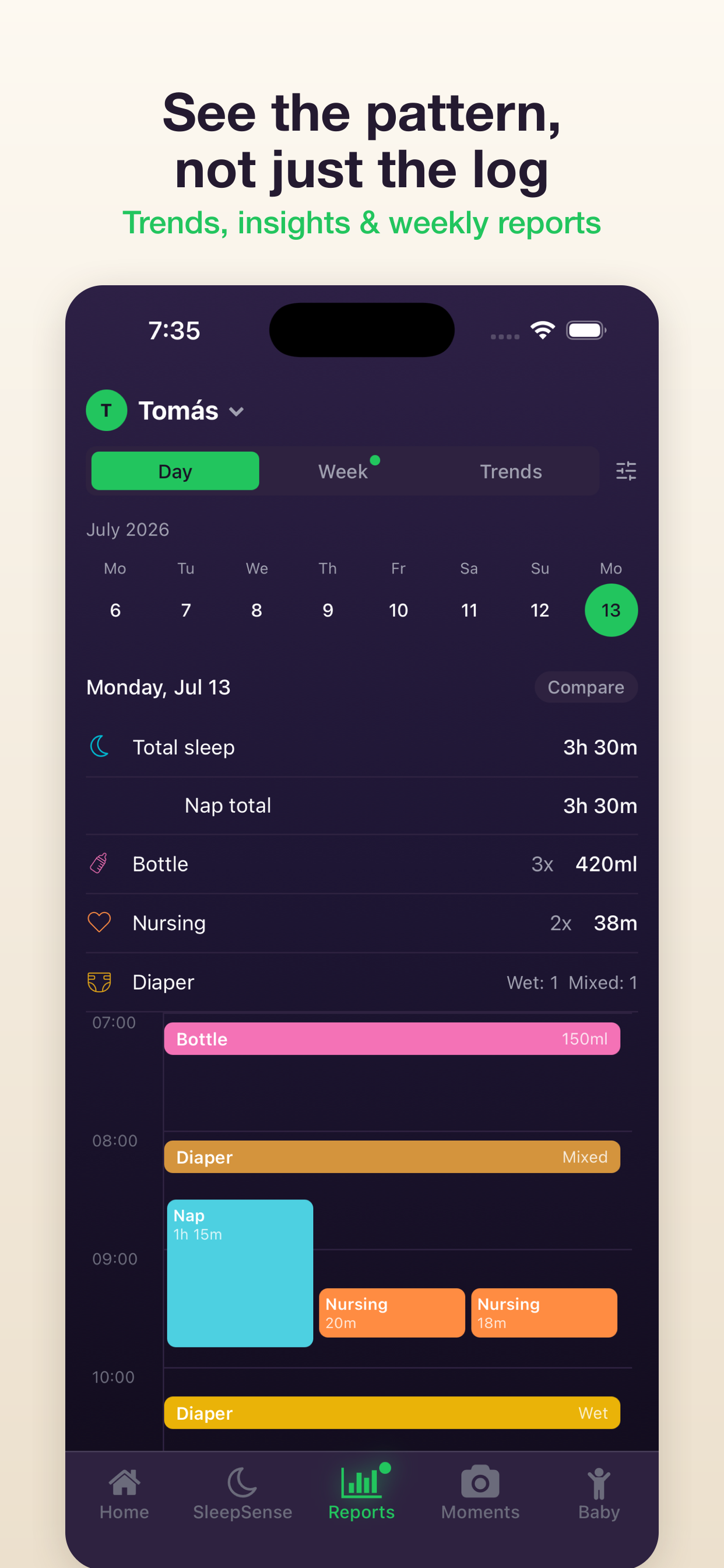 nappi: Baby Tracker screenshot 5