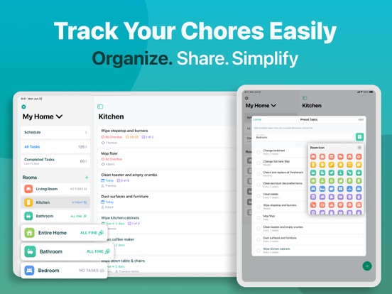 House Chores Cleaning Schedule