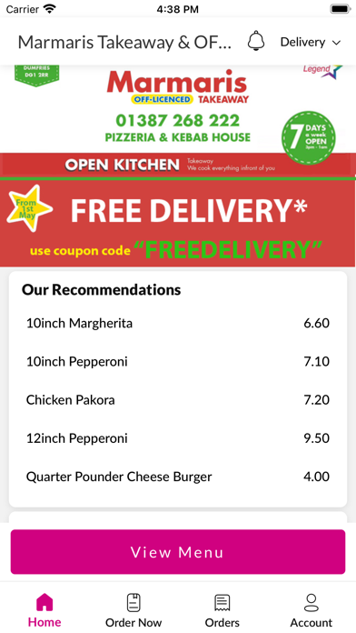 Marmaris Takeaway &OFF-LICENCE Screenshot
