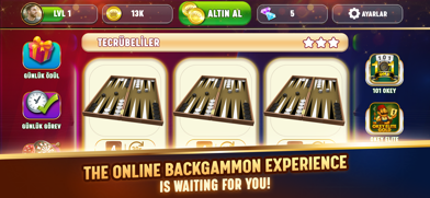 Tavla Elite Gold (Backgammon) Screenshot 2 of 8