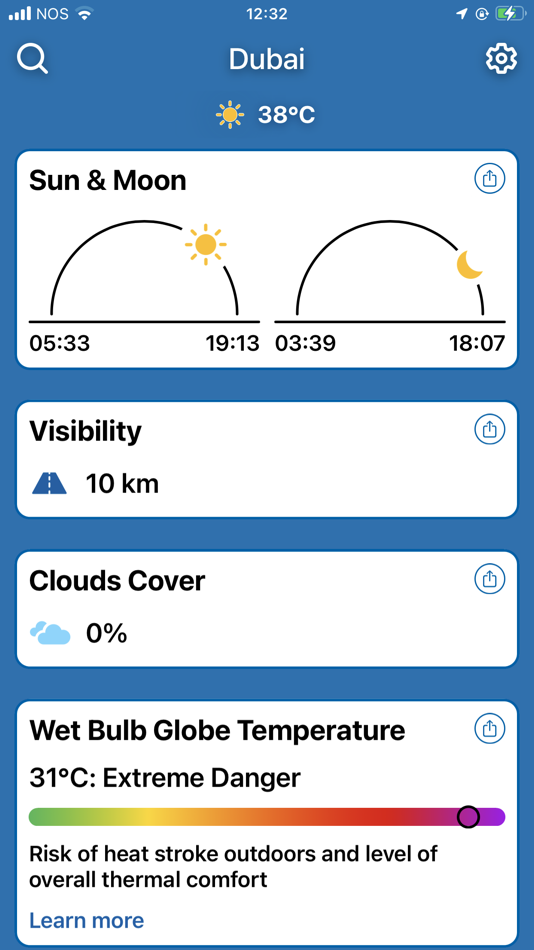 #2. Weather Forecast by ClimaCam (iOS) 由: Weather Maps LLC