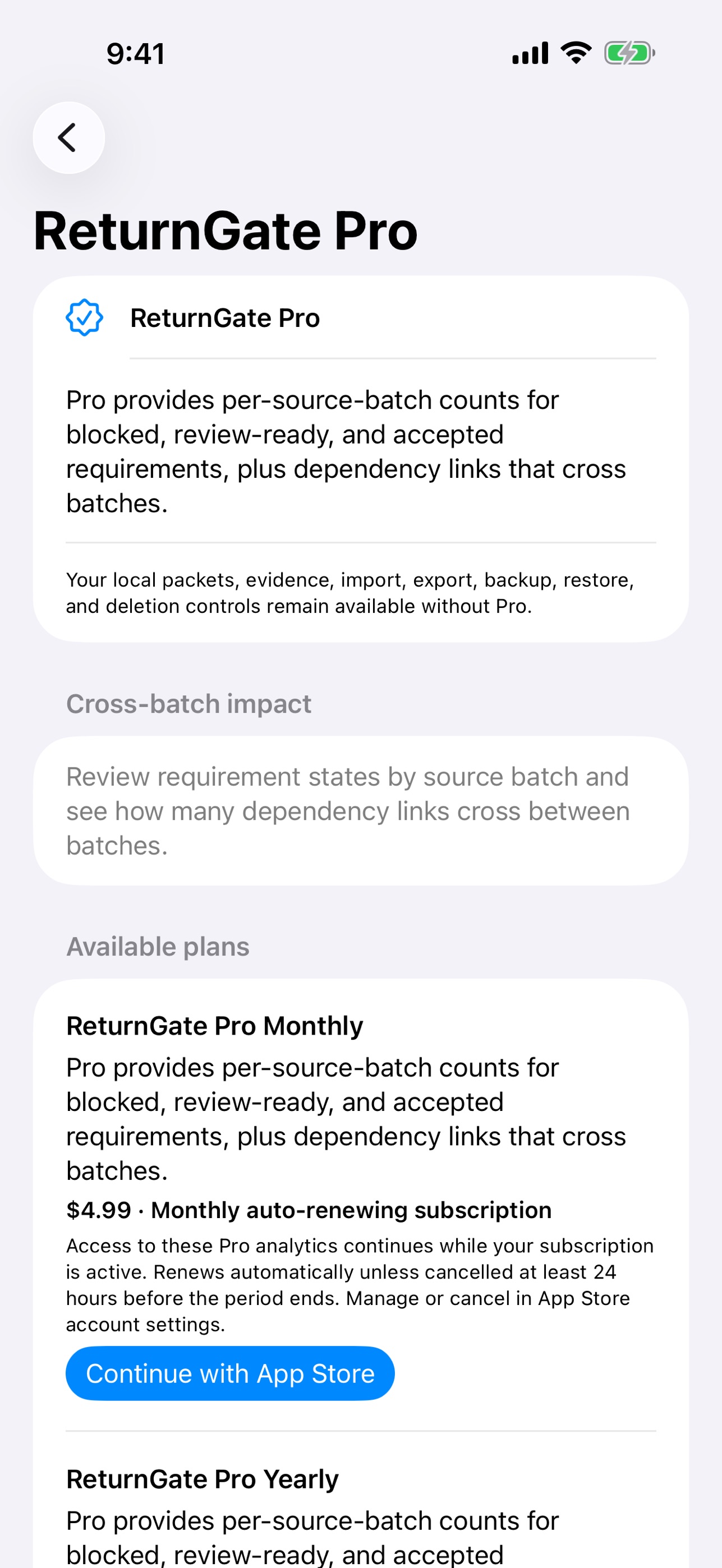 Screenshot 6 of ReturnGate Utility