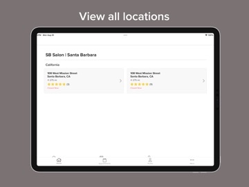 SB Salon | Santa Barbara iPad screenshot