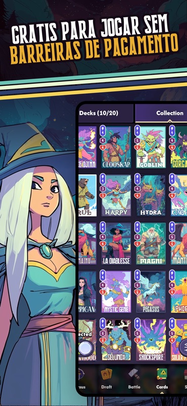 Mystic Realms: TCG Batalha screenshot 3