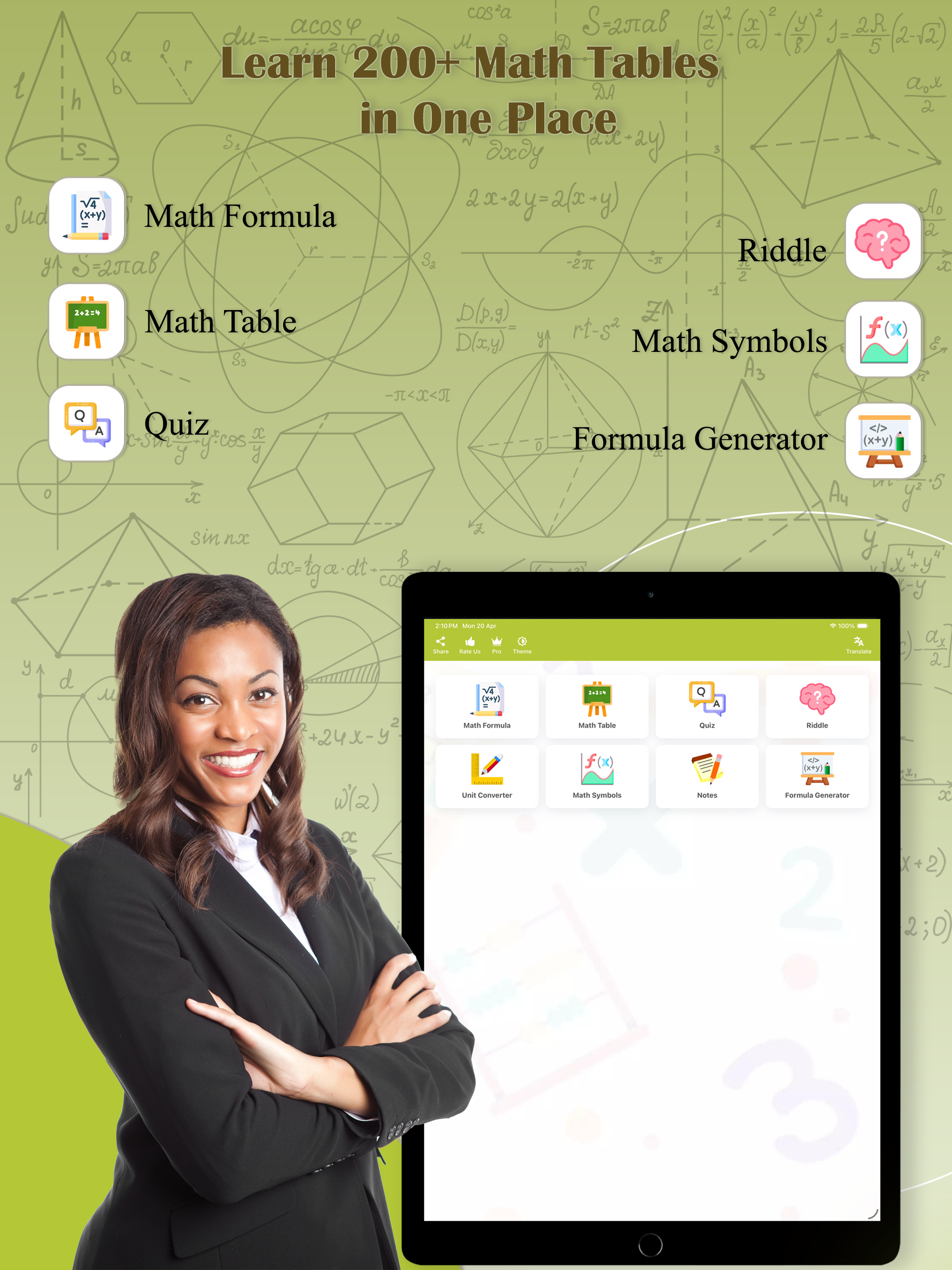 All Maths Formulas app screenshot 11