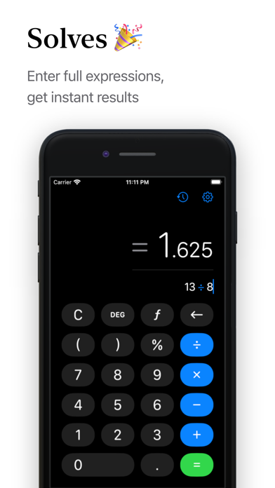 Screenshot #1 pour Solves: Calculatrice pour tous