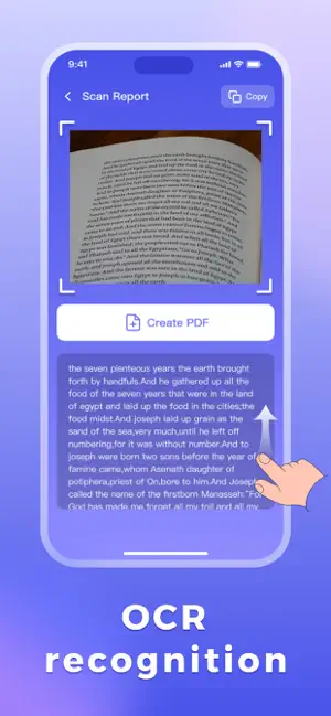 PDF Converter - OCR Reader iPhone screenshot 2