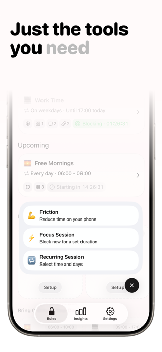 Flocus: Screen Time Blocker Screenshot 4 of 8
