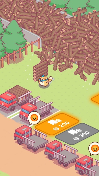 Idle Lumbercat - Wood Games