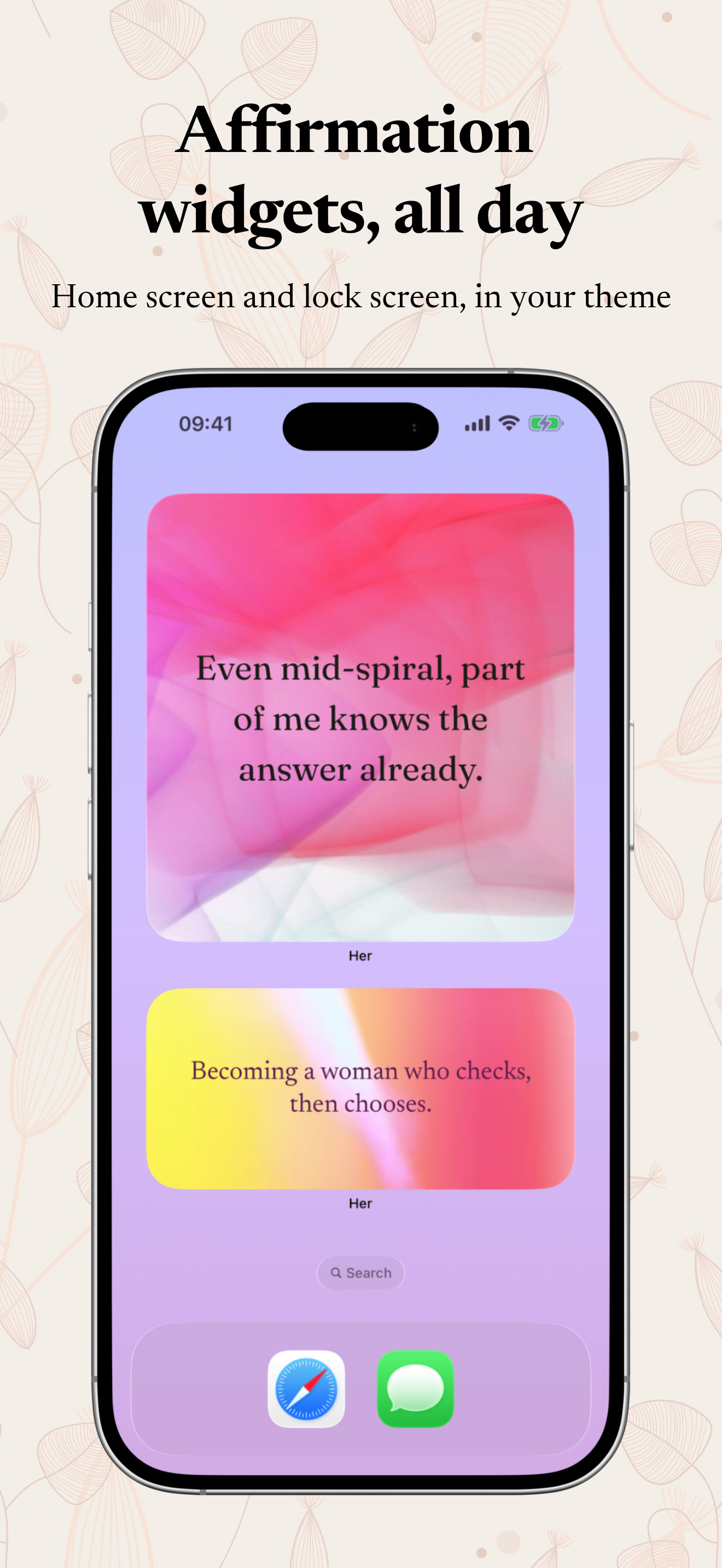 Her Affirmations: Daily Mantra screenshot 3