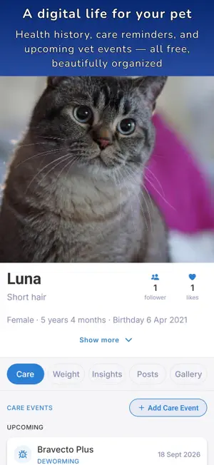 PetsVerse: Pet Health & Social screenshot 1