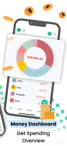 Finance Tracker・Money & Budget iPhone screenshot