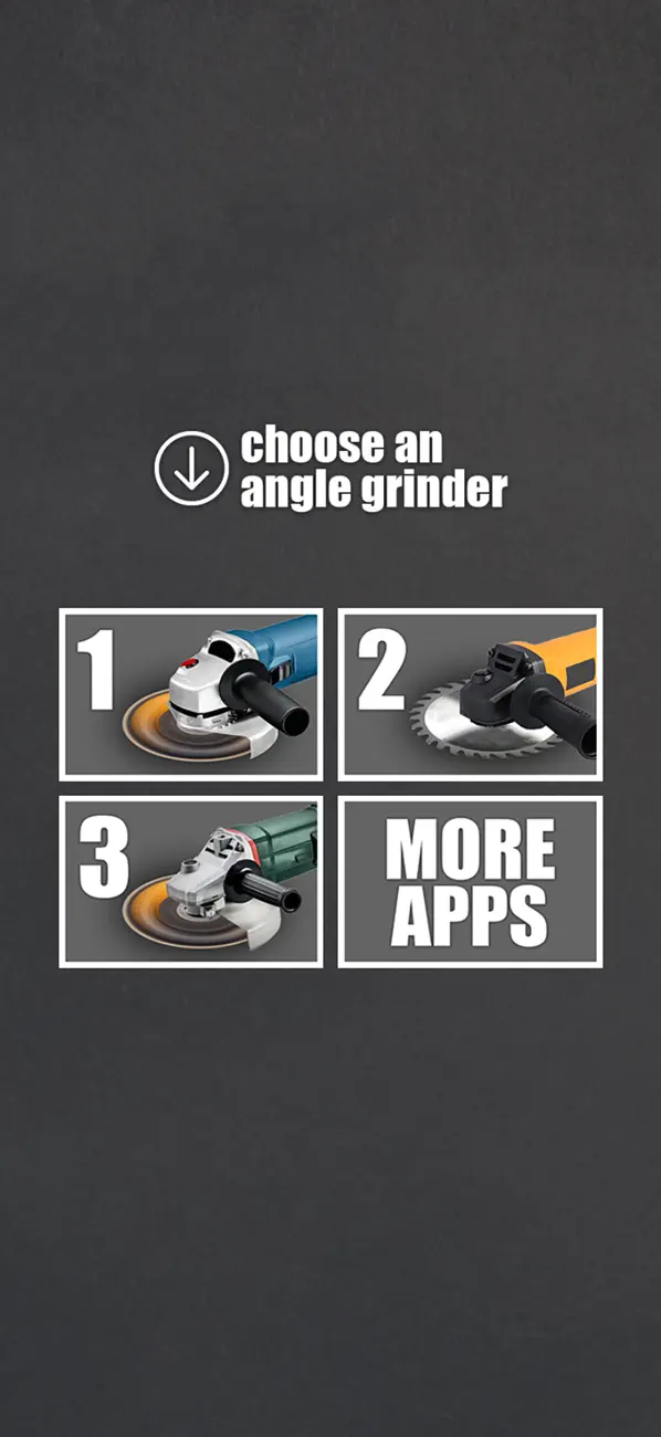 Screenshot #1 pour Angle grinder simulator
