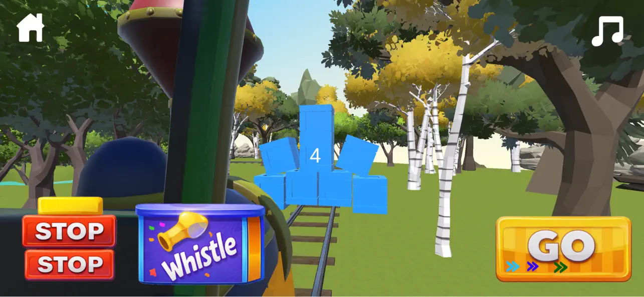 Screenshot #2 pour ABC 123 Trains 2
