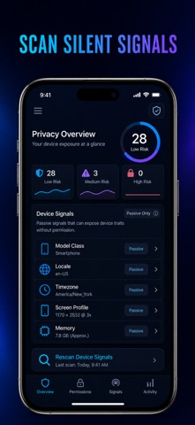 Privacy Scanner: Fingerprint Screenshot 2 of 10