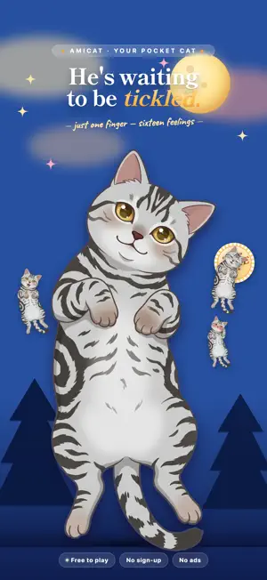 Ami Cat: Pet, Tickle, Draw Cat screenshot 4