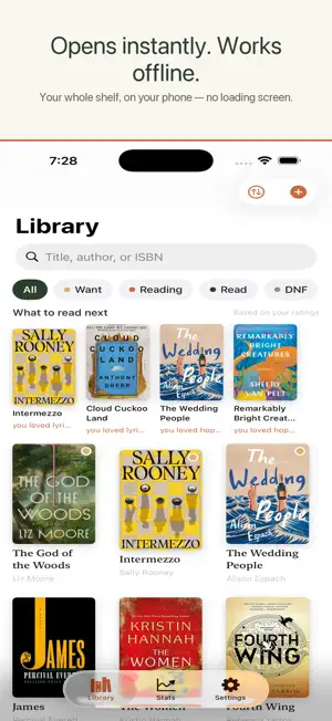 BookCard: Reading Tracker screenshot 1