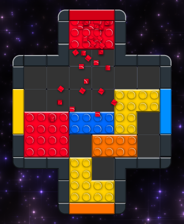 Brick Jam: color block