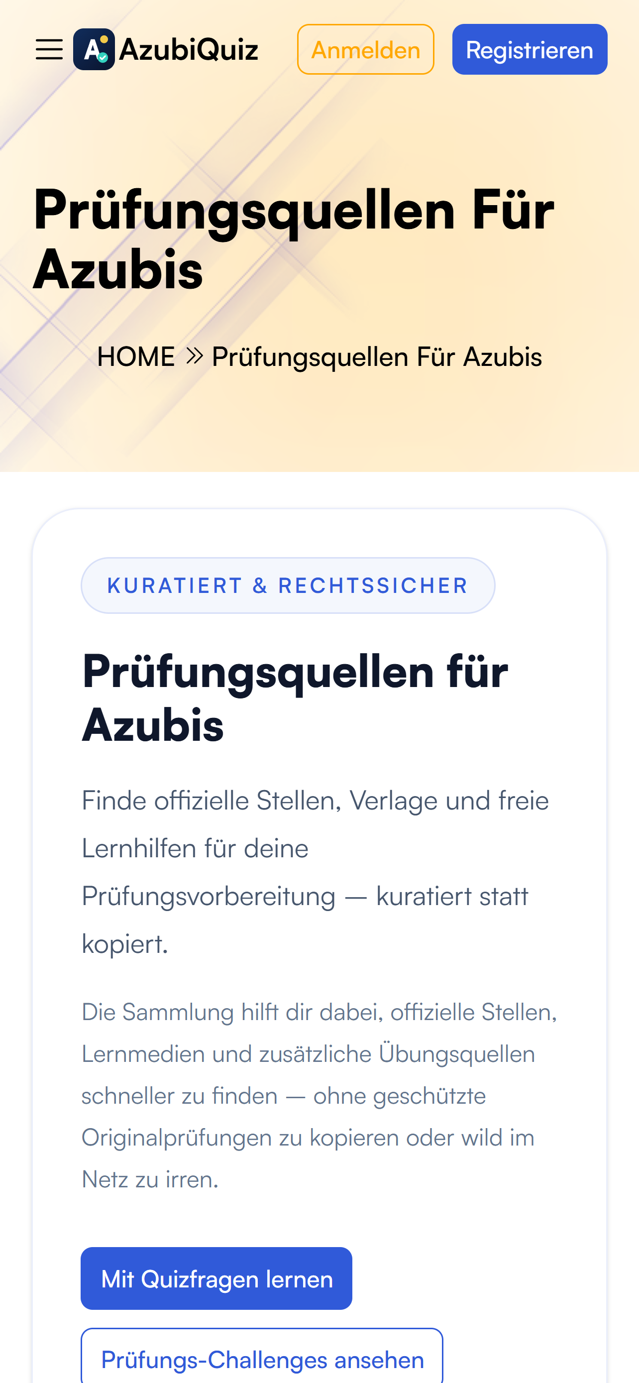 AzubiQuiz screenshot 3