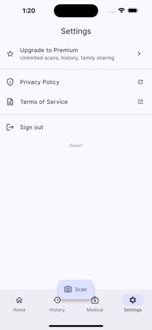FairScan screenshot