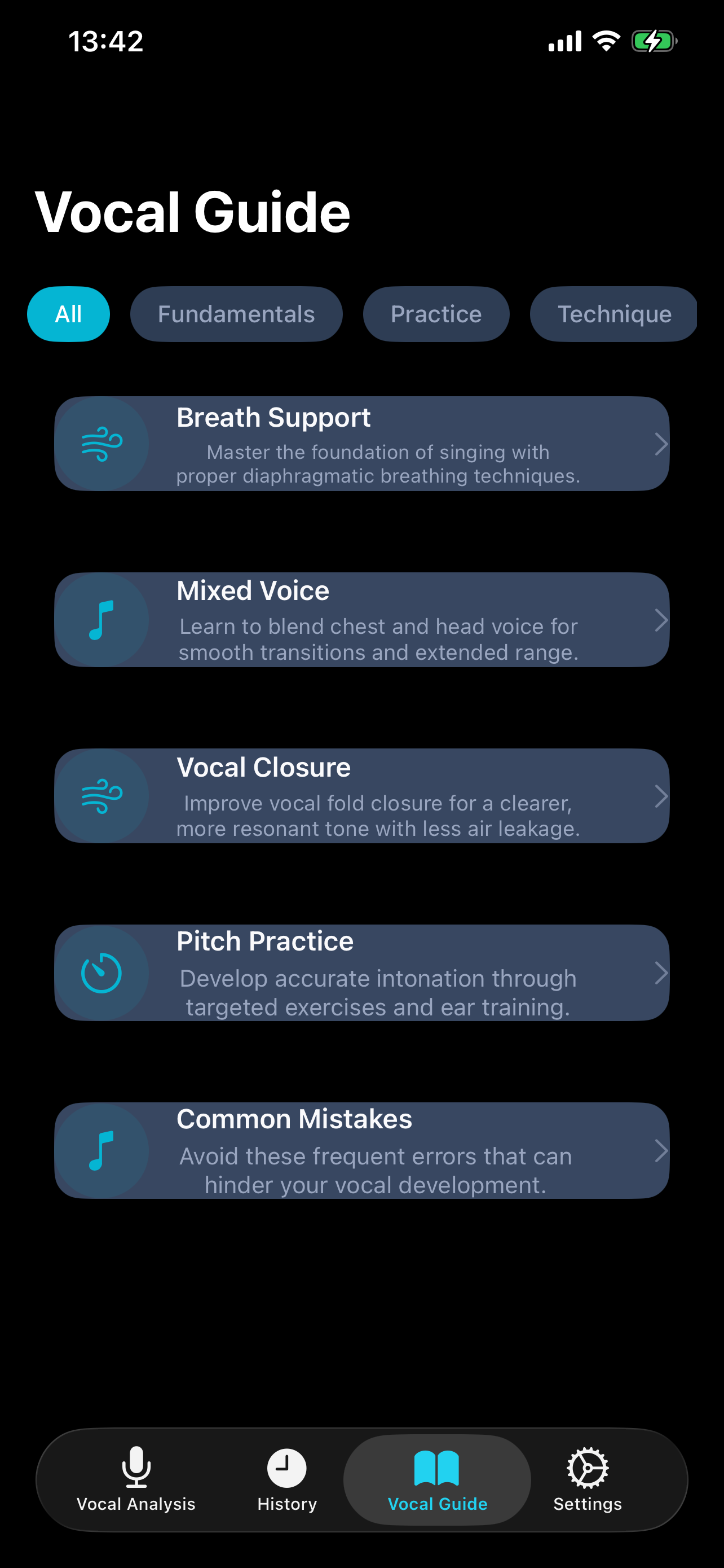 VocalFit Pro screenshot 3