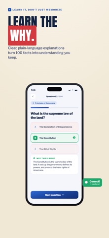 Civics: US Citizenship Test screenshot
