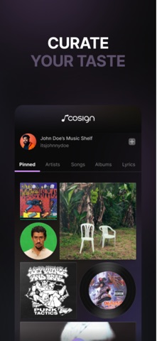 Cosign - Music Meets Community screenshot