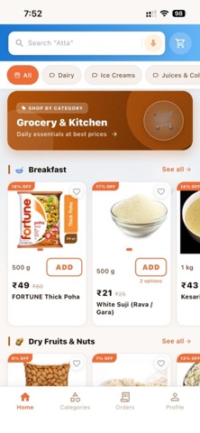 groceri: groceries & more screenshot